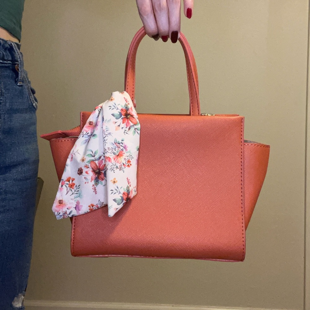 Steve Madden orange purse